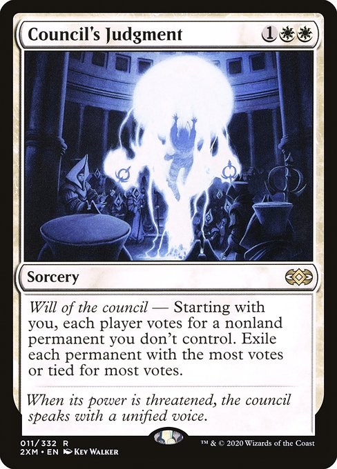Council's Judgment (Double Masters)
