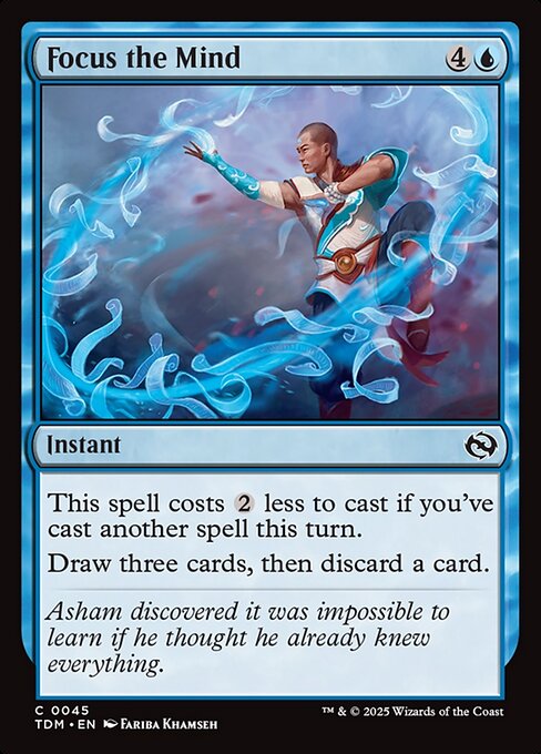 Focus the Mind (Tarkir: Dragonstorm)