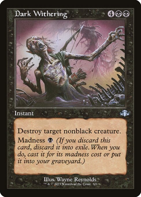 Dark Withering (Dominaria Remastered)