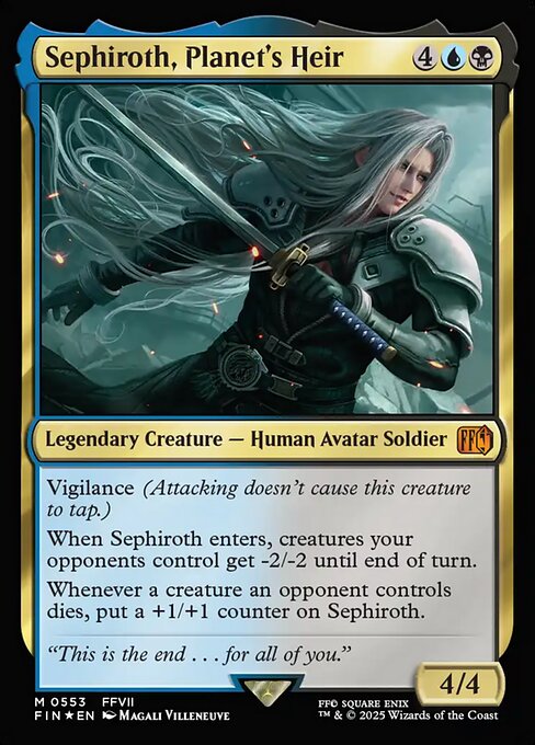 Sephiroth, Planet's Heir (Final Fantasy)