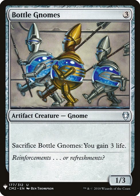 Bottle Gnomes (The List)