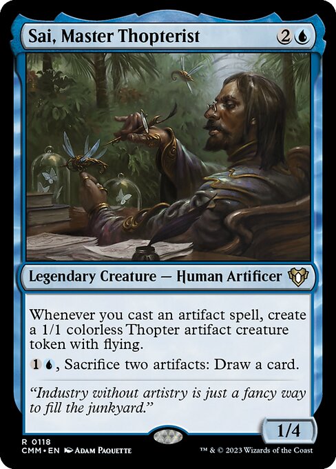 Sai, Master Thopterist (Commander Masters)
