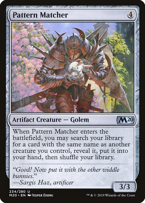 Pattern Matcher (Core Set 2020)