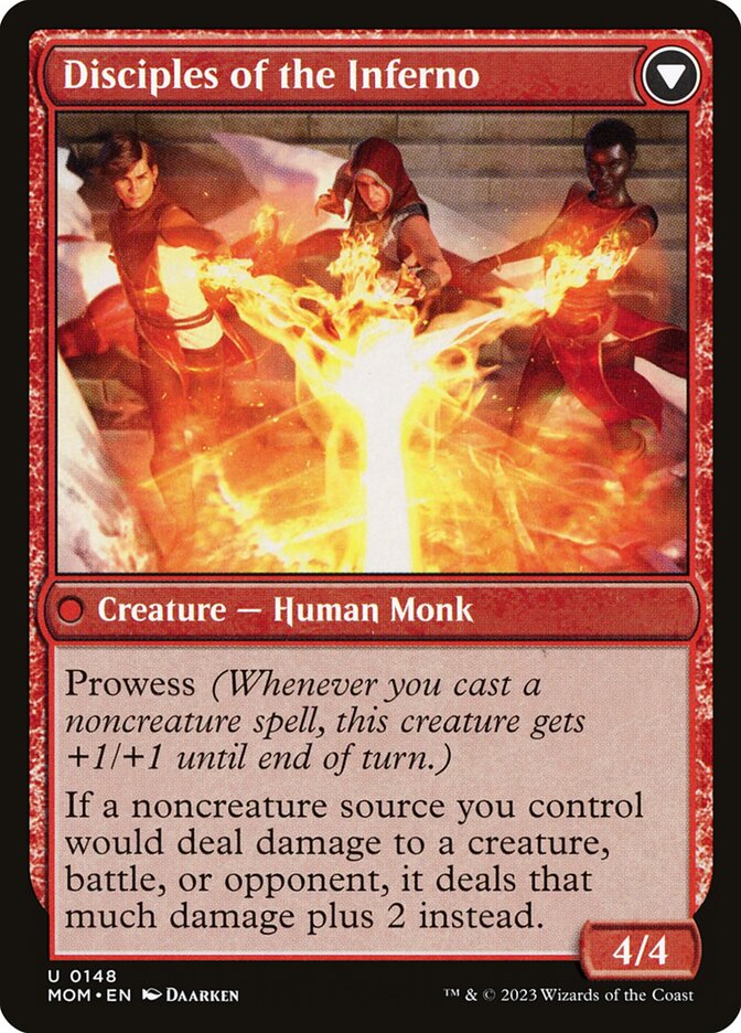 Invasion of Regatha // Disciples of the Inferno (March of the Machine)