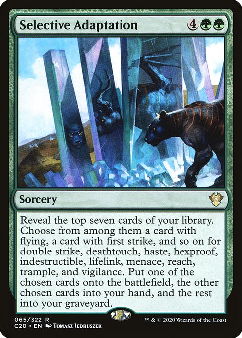 Selective Adaptation (Commander 2020)