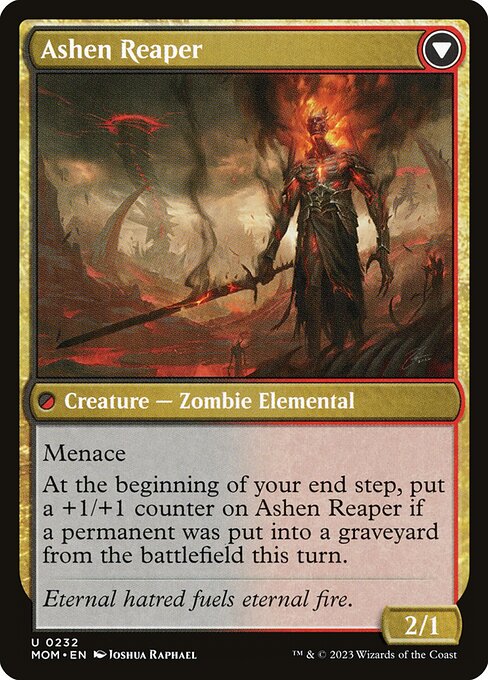 Invasion of Azgol // Ashen Reaper (March of the Machine)