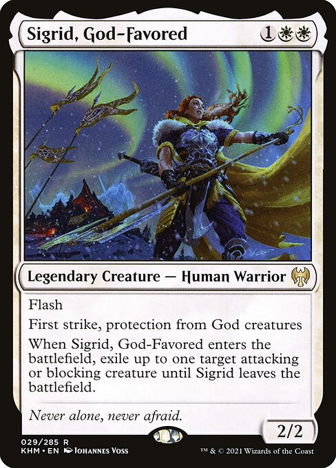 Sigrid, God-Favored (Kaldheim)