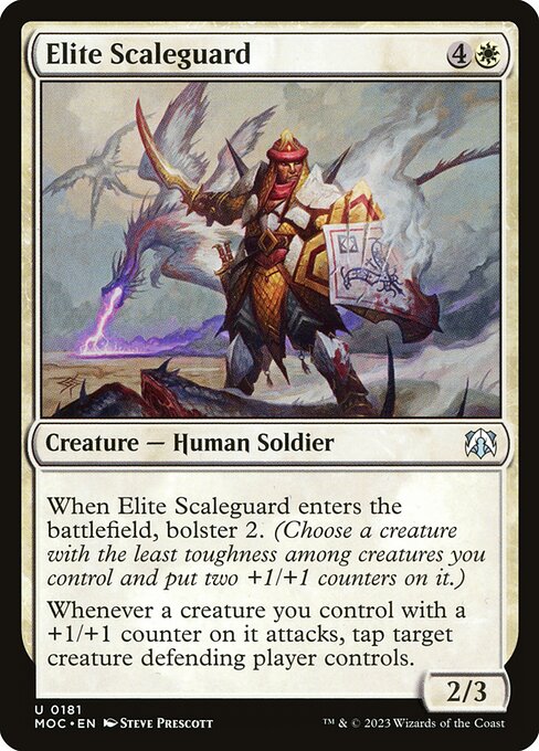 Elite Scaleguard (March of the Machine Commander)