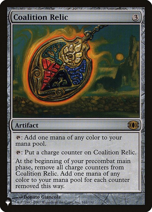 Coalition Relic (The List)