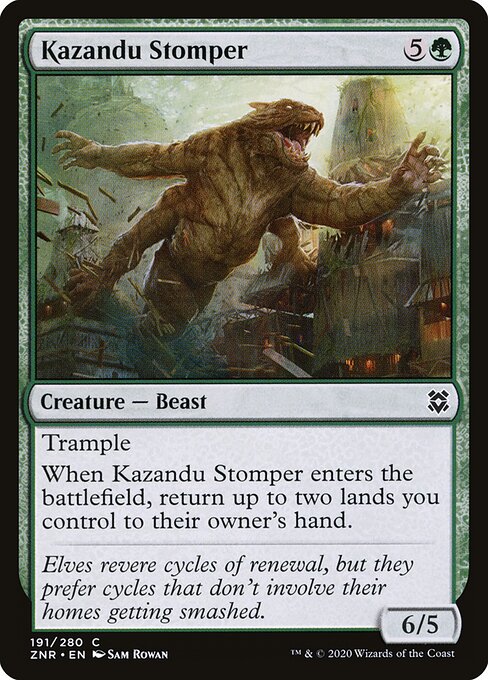 Kazandu Stomper (Zendikar Rising)