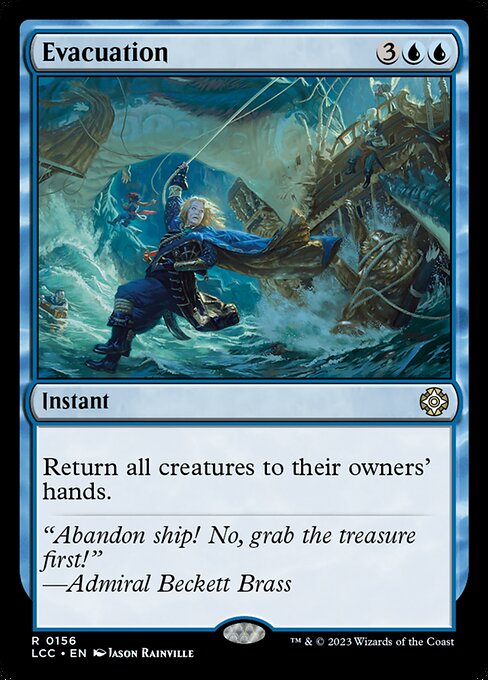 Evacuation (The Lost Caverns of Ixalan Commander)