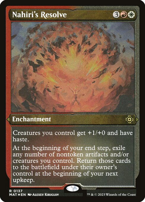 Nahiri's Resolve (March of the Machine: The Aftermath)