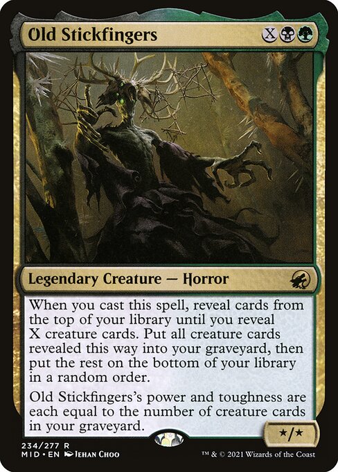 Old Stickfingers (Innistrad: Midnight Hunt)