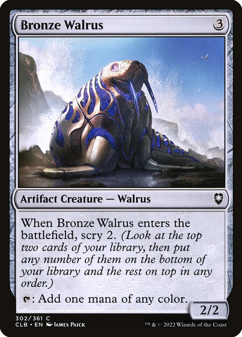 Bronze Walrus (Commander Legends: Battle for Baldur's Gate)