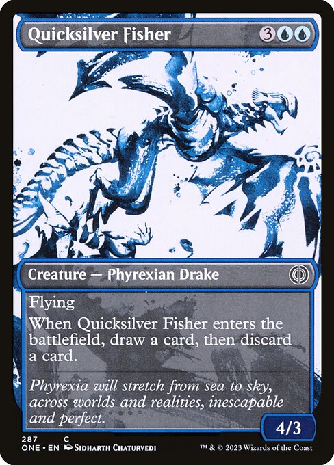Quicksilver Fisher (Phyrexia: All Will Be One)