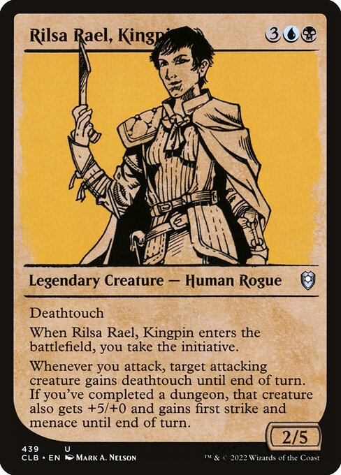 Rilsa Rael, Kingpin (Commander Legends: Battle for Baldur's Gate)