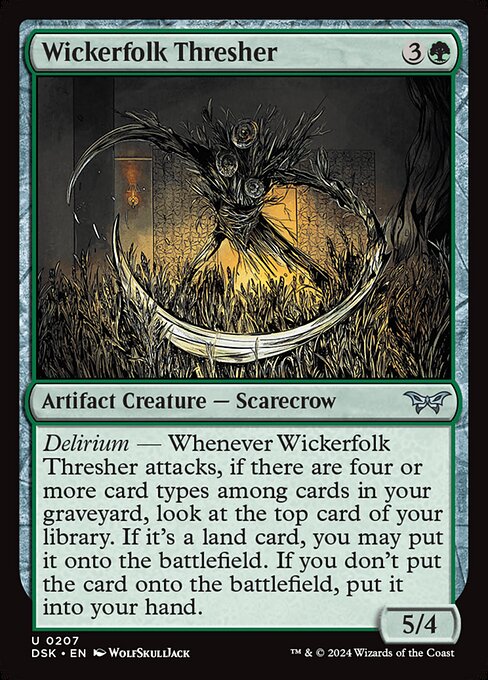 Wickerfolk Thresher (Duskmourn: House of Horror)