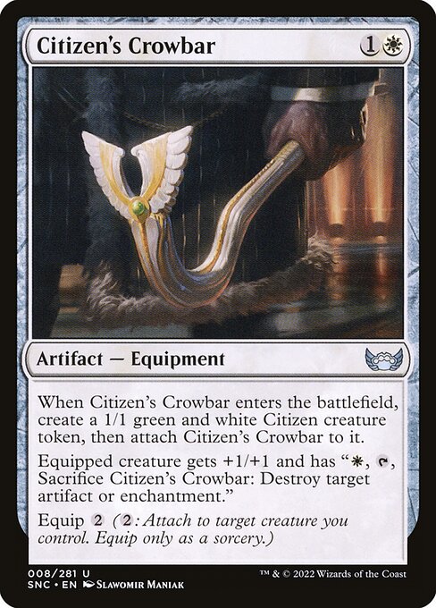 Citizen's Crowbar (Streets of New Capenna)