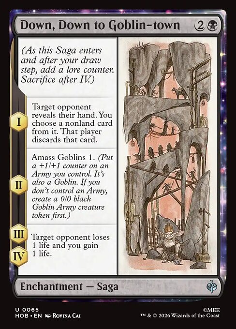 Down, Down to Goblin-town (The Hobbit)