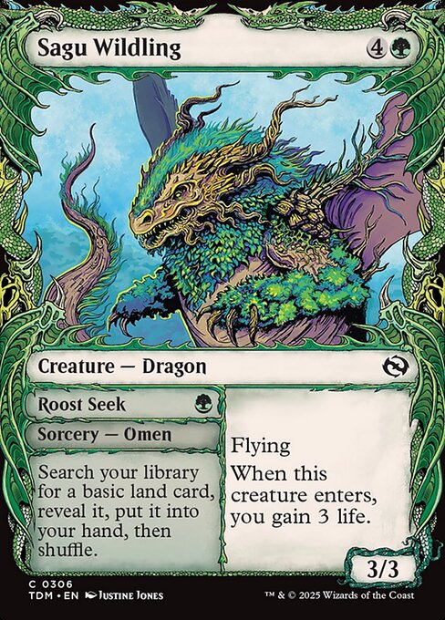 Sagu Wildling // Roost Seek (Tarkir: Dragonstorm)