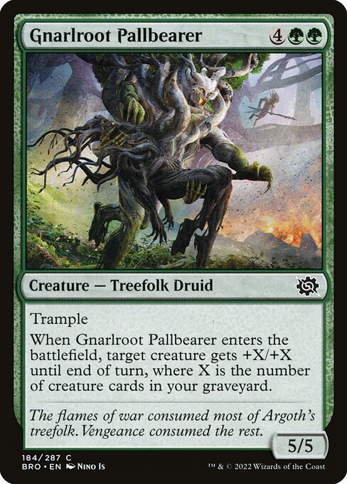 Gnarlroot Pallbearer (The Brothers' War)