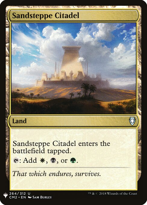 Sandsteppe Citadel (The List)