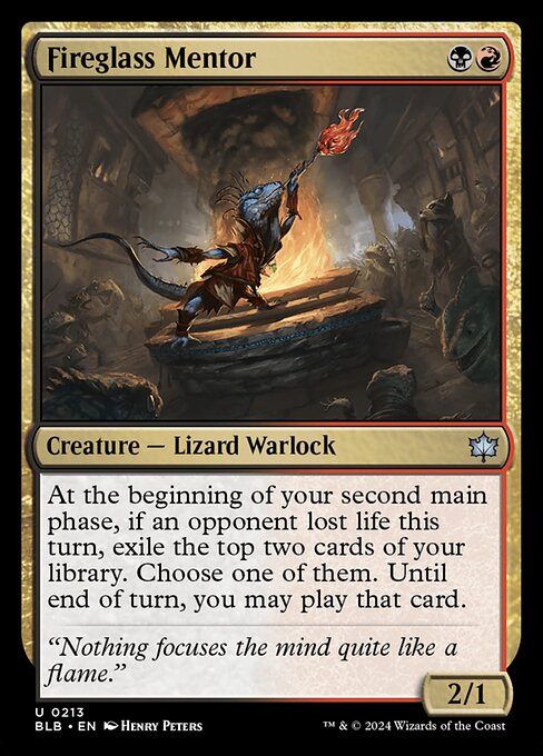 Fireglass Mentor (Bloomburrow)