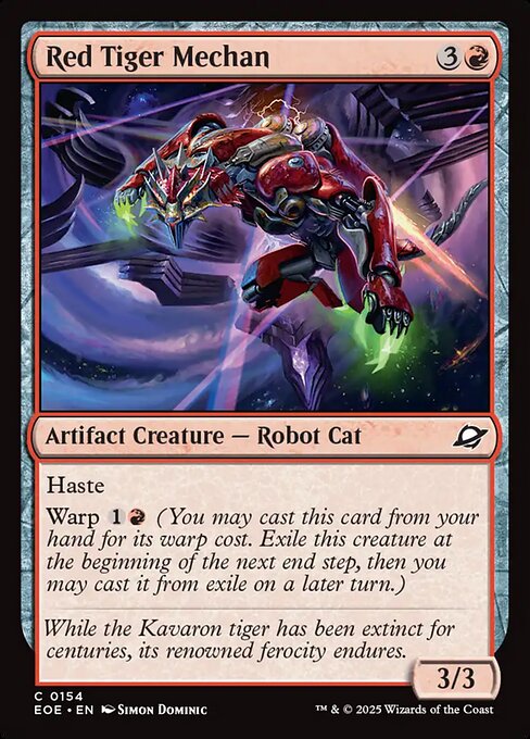 Red Tiger Mechan (Edge of Eternities)