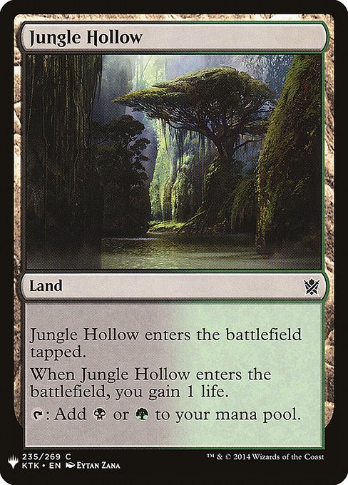 Jungle Hollow (The List)