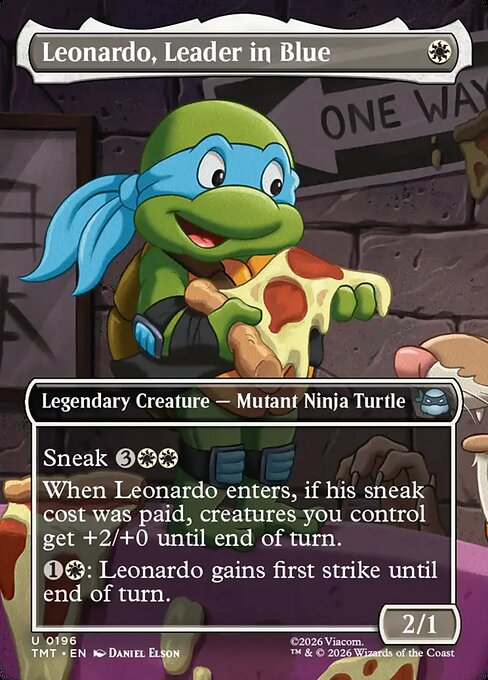 Leonardo, Leader in Blue (Teenage Mutant Ninja Turtles)