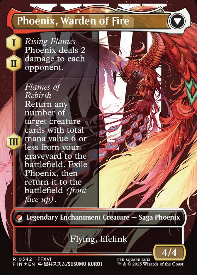 Joshua, Phoenix's Dominant // Phoenix, Warden of Fire (Final Fantasy)