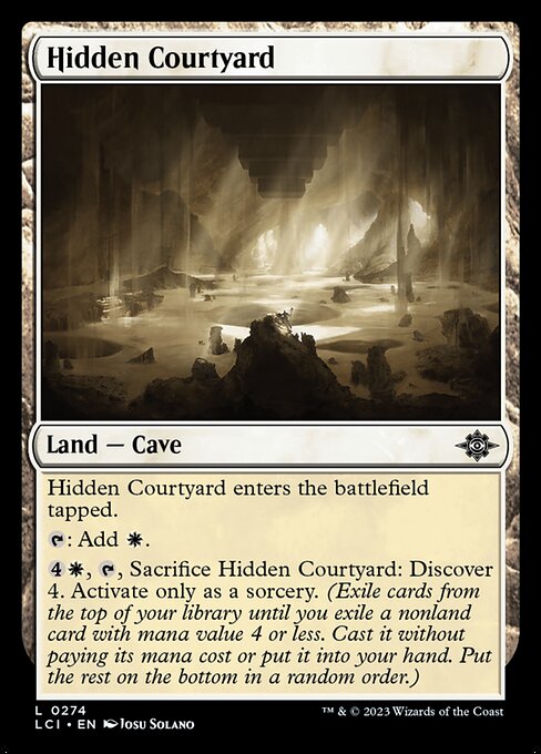 Hidden Courtyard (The Lost Caverns of Ixalan)
