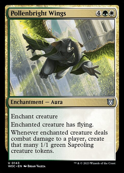 Pollenbright Wings (Wilds of Eldraine Commander)