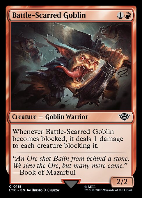 Battle-Scarred Goblin (The Lord of the Rings: Tales of Middle-earth)