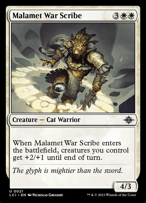 Malamet War Scribe (The Lost Caverns of Ixalan)