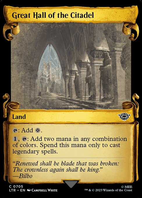 Great Hall of the Citadel (The Lord of the Rings: Tales of Middle-earth)