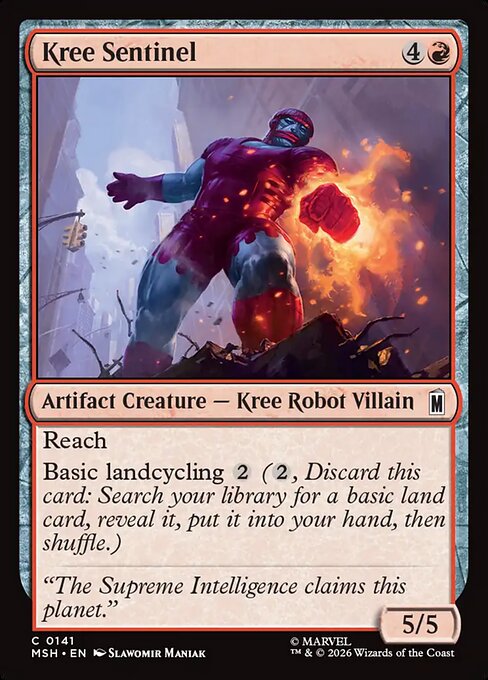 Kree Sentinel (Marvel Super Heroes)