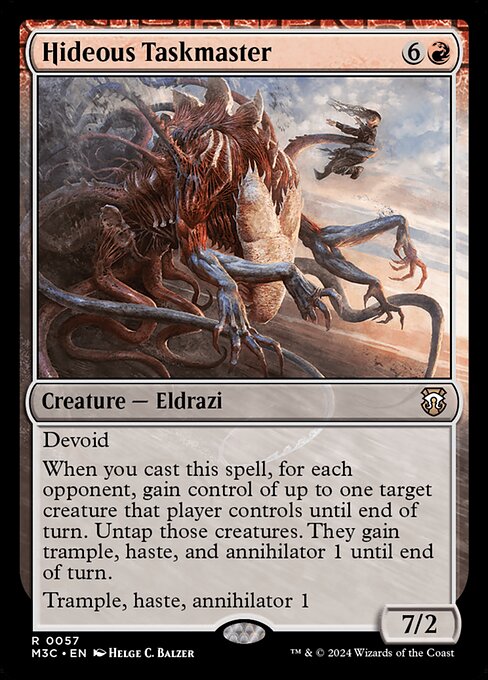 Hideous Taskmaster (Modern Horizons 3 Commander)