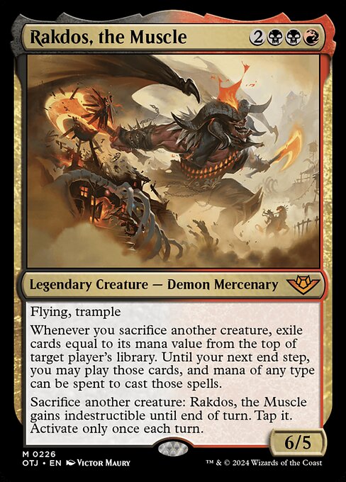 Rakdos, the Muscle (Outlaws of Thunder Junction)
