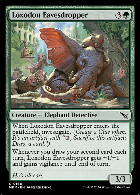 Loxodon Eavesdropper (Murders at Karlov Manor)