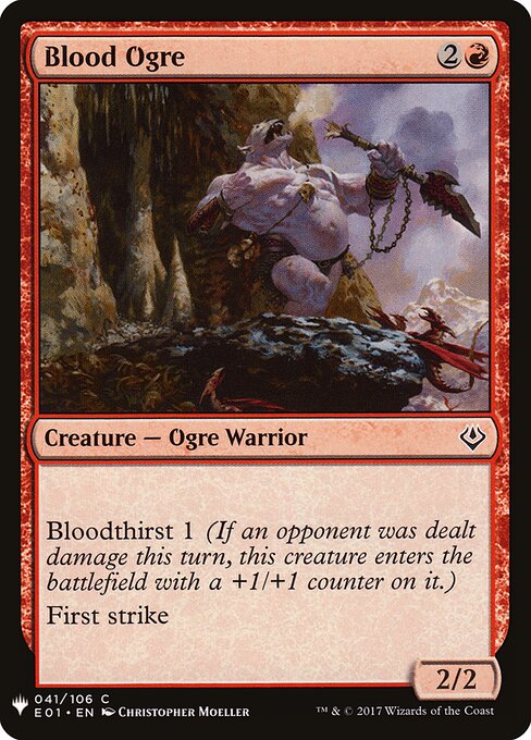 Blood Ogre (The List)