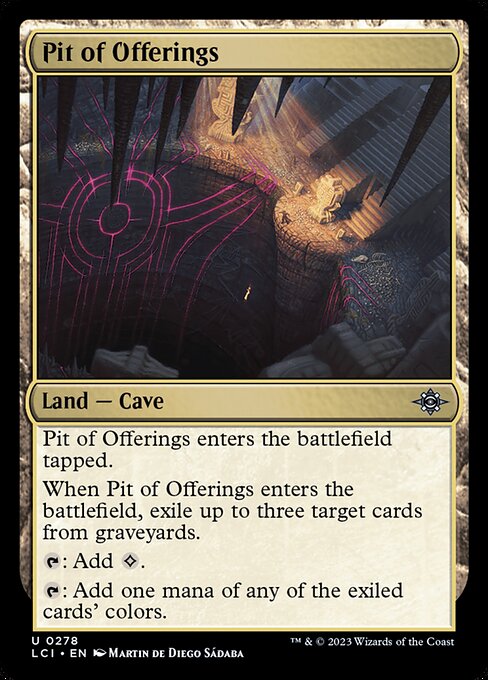 Pit of Offerings (The Lost Caverns of Ixalan)