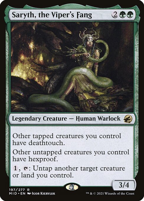 Saryth, the Viper's Fang (Innistrad: Midnight Hunt)