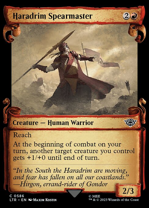 Haradrim Spearmaster (The Lord of the Rings: Tales of Middle-earth)