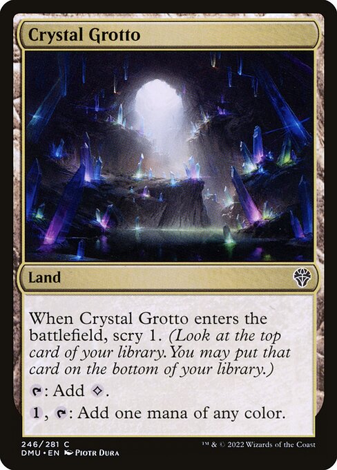 Crystal Grotto (Dominaria United)