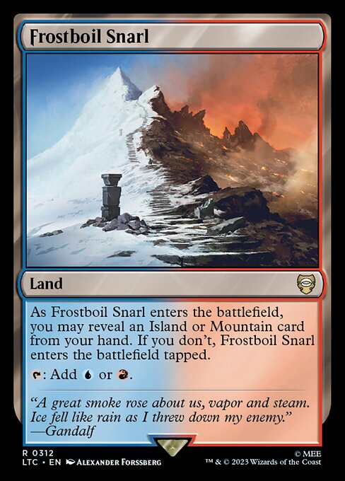 Frostboil Snarl (Tales of Middle-earth Commander)