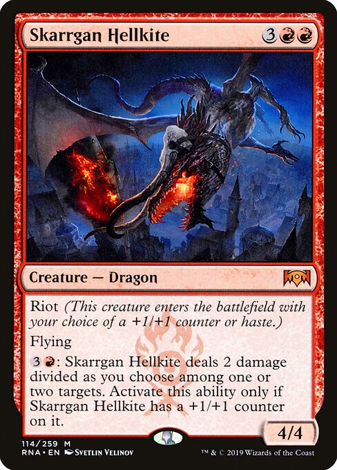 Skarrgan Hellkite (Ravnica Allegiance)