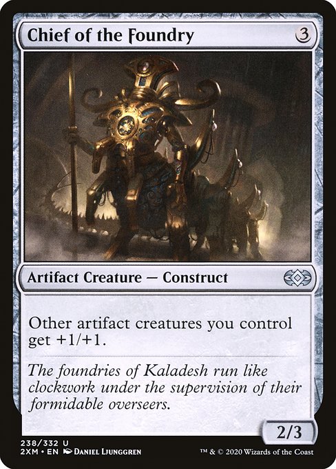 Chief of the Foundry (Double Masters)