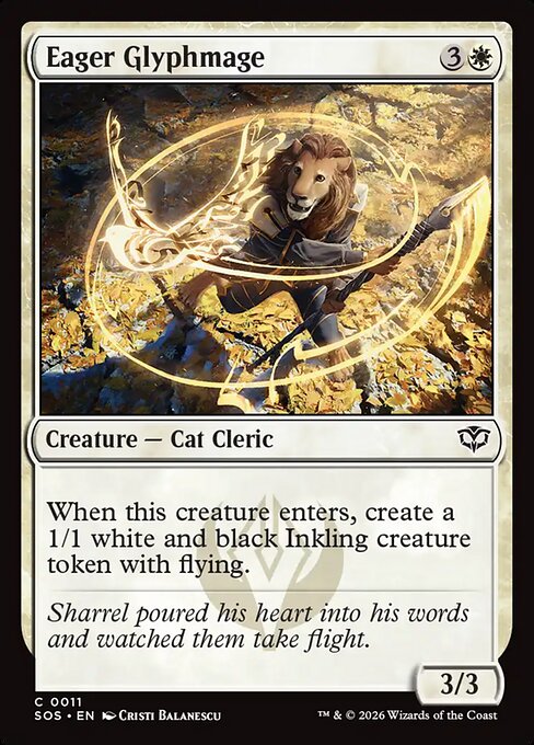 Eager Glyphmage (Secrets of Strixhaven)
