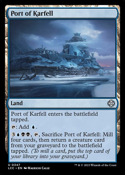 Port of Karfell (The Lost Caverns of Ixalan Commander)